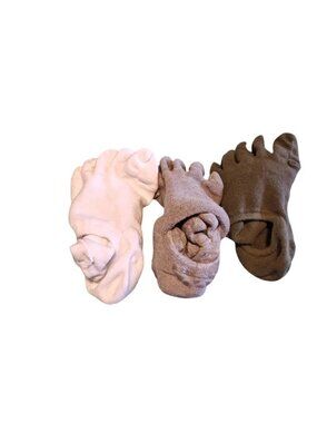 3 Pairs Man Five Finger Socks Solid Color Cotton Mesh Comfortable Toe Socks Non-